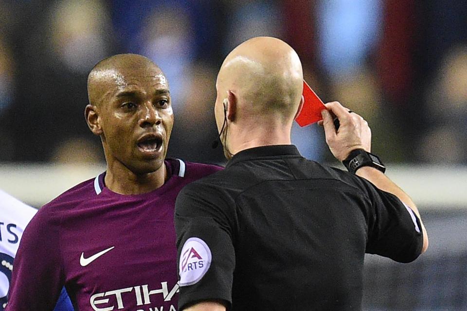 Fabian Delph out of EFL Cup Final against Arsenal with FA set to investigate Manchester City trouble