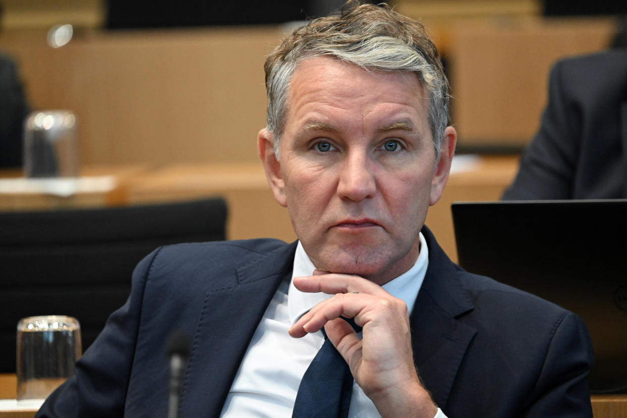 Björn Höcke im Landtag von Thüringen. (Bild: Getty Images)