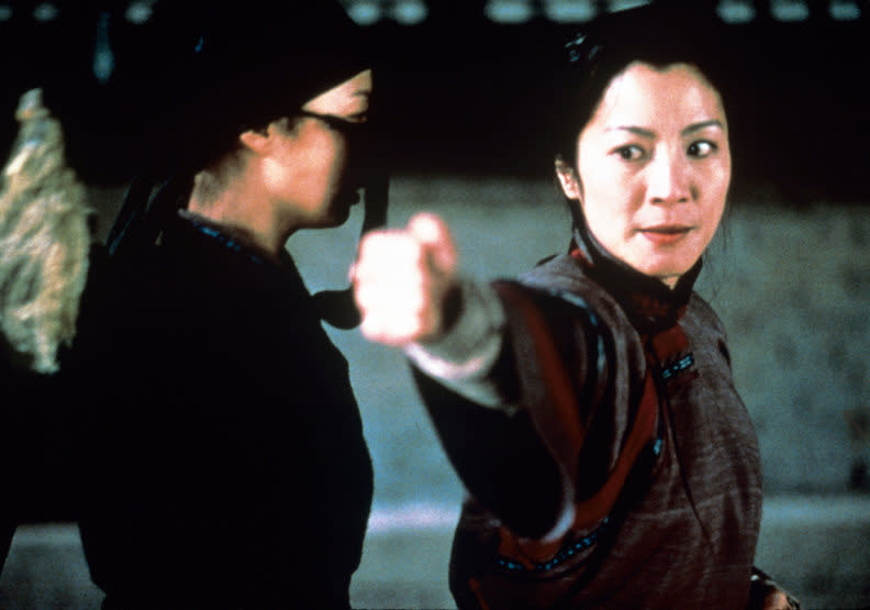楊紫瓊在《臥虎藏龍》中飾演俞秀蓮。Sony