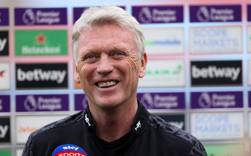 David Moyes is looking for a big response from his players after their defeat to Everton last weekend - NMC POOL