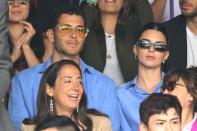 <p>Kendall and Fai's friendship entered the spotlight late last year, when the pair made several high-profile outings together. When they attended Justin and Hailey Bieber's wedding together, Halloween photos from 2018 resurfaced. And in November Kendall <a href="https://www.elle.com/culture/celebrities/a29948523/kendall-jenner-fai-khadra-family-instagram-reaction/" rel="nofollow noopener" target="_blank" data-ylk="slk:joked about starting a family with Fai;elm:context_link;itc:0;sec:content-canvas" class="link ">joked about starting a family with Fai</a> on Instagram. The two are strictly good friends in reality, though.</p>