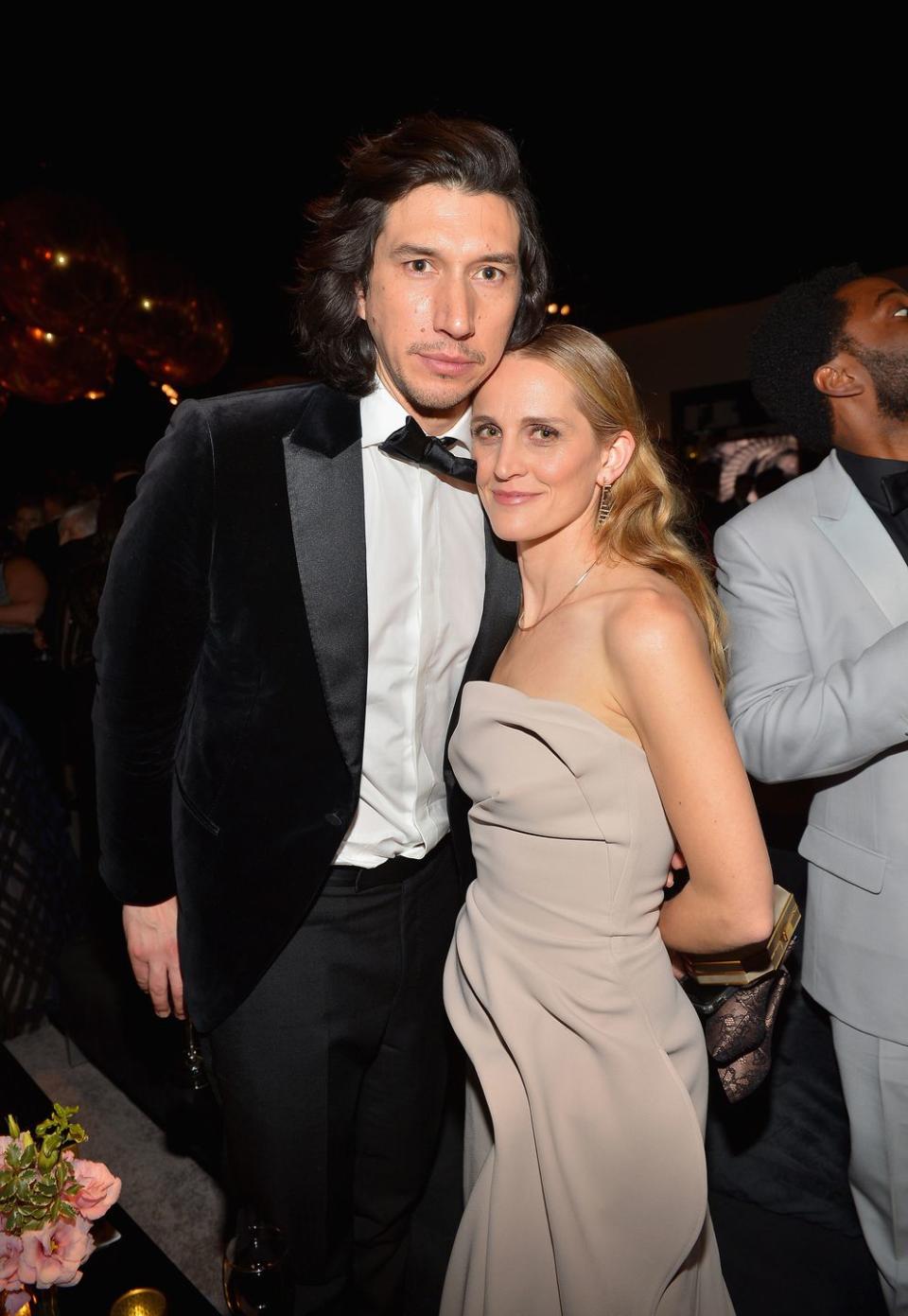 Adam Driver and Joanne Tucker