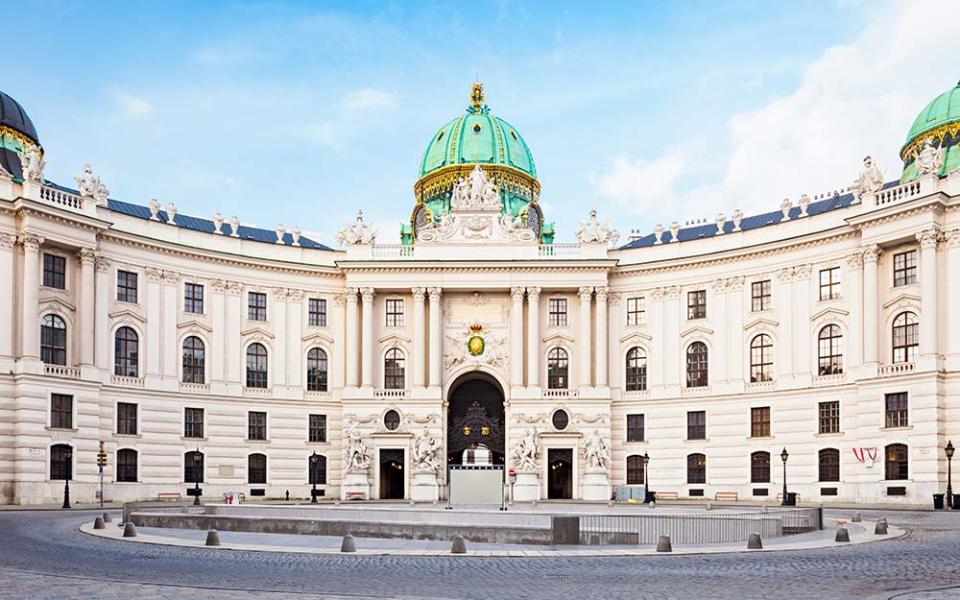 The Hofburg is the former principal imperial palace of the Habsburg dynasty - GETTY