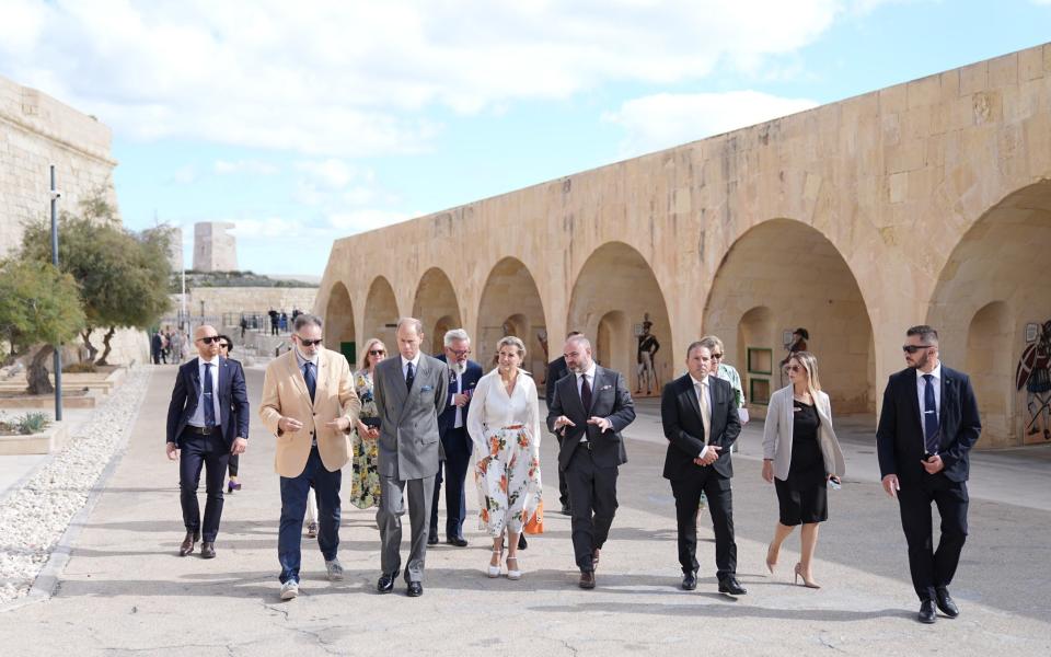 The Duke and Duchess of Edinburgh travelled to mark he 60th anniversary of Malta's independence