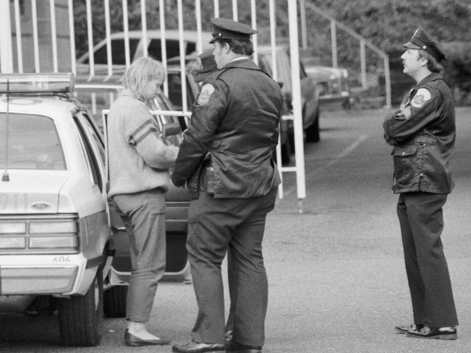 amy carter is arrested in 1985