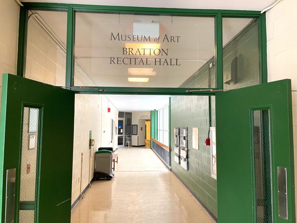 The Museum of Art in the Bratton Recital Hall in the Paul Creative Arts building at the University of New Hampshire has closed.