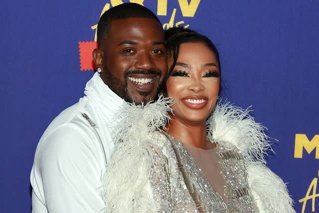 Matt Winkelmeyer/2021 MTV Movie and TV Awards/Getty Images Ray J and Princess Love at the 2021 MTV Movie and TV Awards