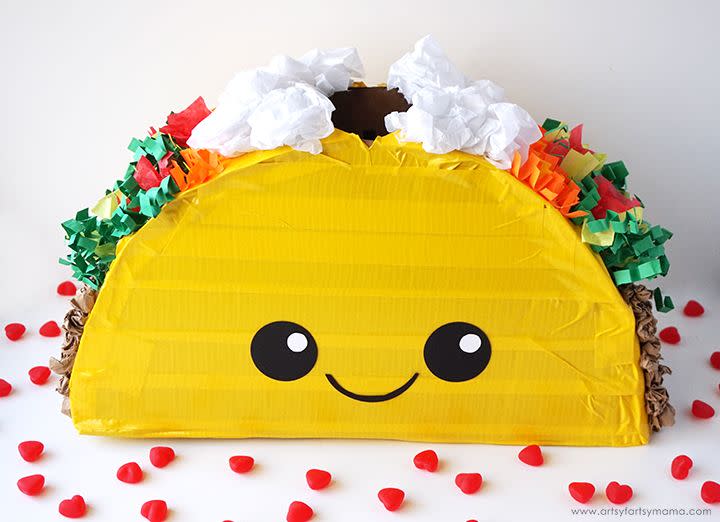 taco diy valentines day boxes