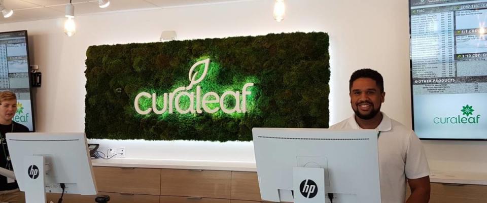 Curaleaf dispensary in Daytona Beach, Florida.