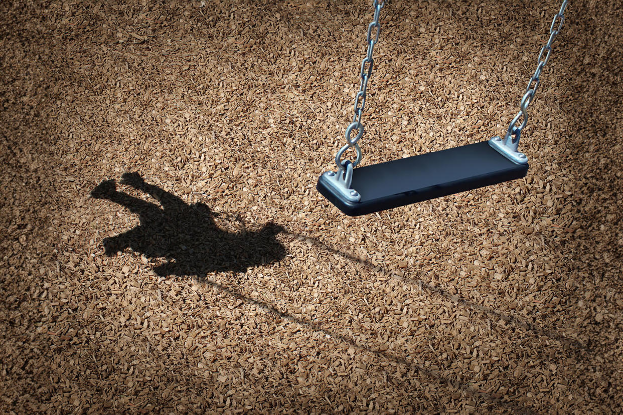Missing Child Concept Swing Shadow Getty Images/wildpixel