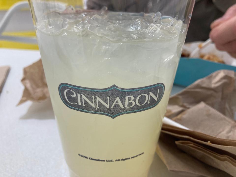 Cinnabon lemonade