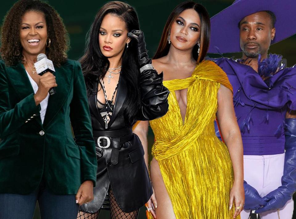 Rihanna, Billy Porter, Beyonce, Michelle Obama