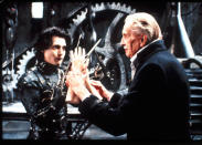 <p>Everyone on set adored horror movie legend Vincent Price, who played the Inventor. And the part was written expressly for him. “Tim especially honored, revered, and loved [Price] more than <i>anything</i>,” remembers Welch. “You can feel it in the movie.” Price died of lung cancer less than three years later at the age of 82.</p>