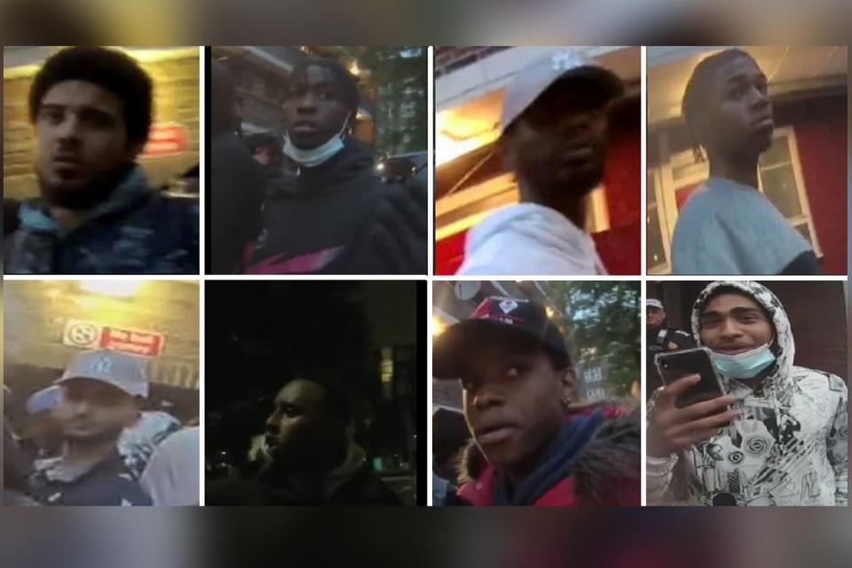 Police have released images of people they would like to speak with (Metropolitan Police)