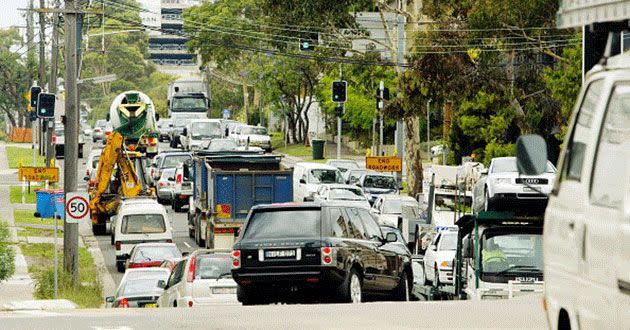 Lane Cove Road in Sydney. Source: Getty