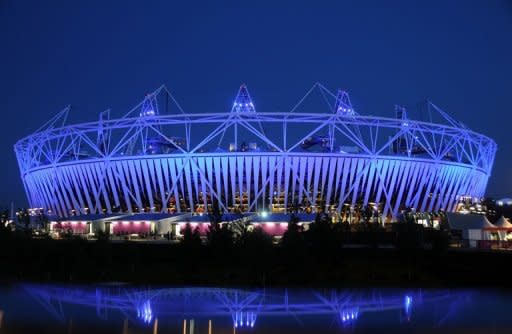 London's Olympic Stadium at the Olympic Park in London, where the opening ceremony will be held on Friday. No fewer than 10,000 participants, mostly volunteers, will take part in the ceremony in front of 60,000 spectators at the Olympic Stadium and an estimated global television audience of one billion