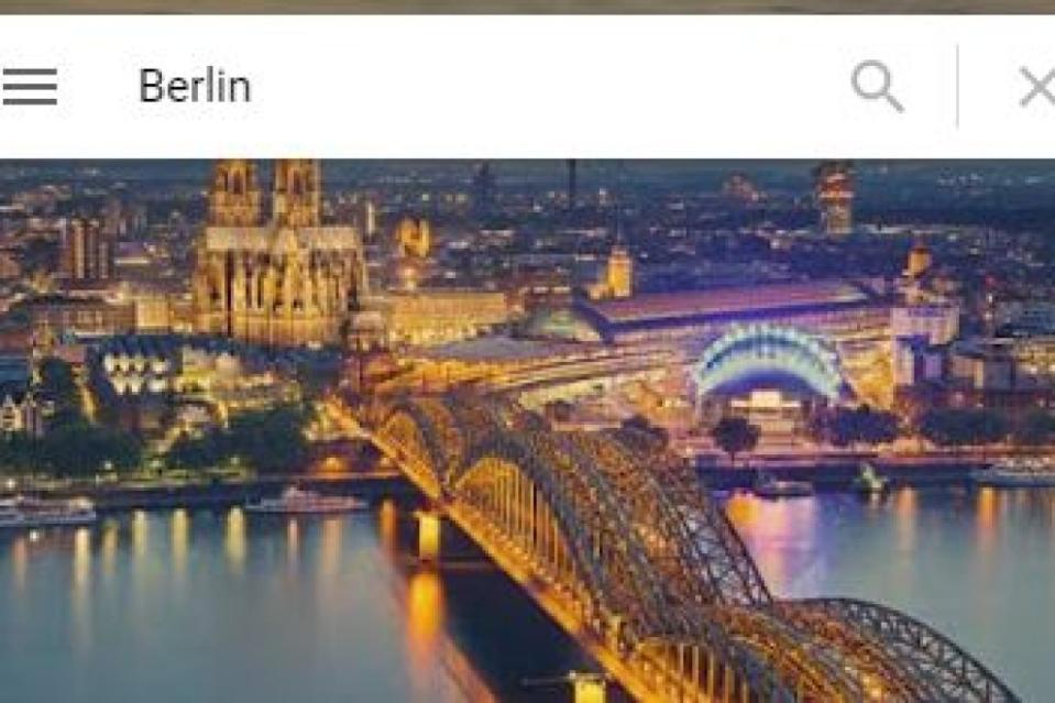 Der Ausschnitt aus der Google-Maps-Anzeige für Berlin mit dem Blick auf Köln.<span class="copyright">Google Maps</span>