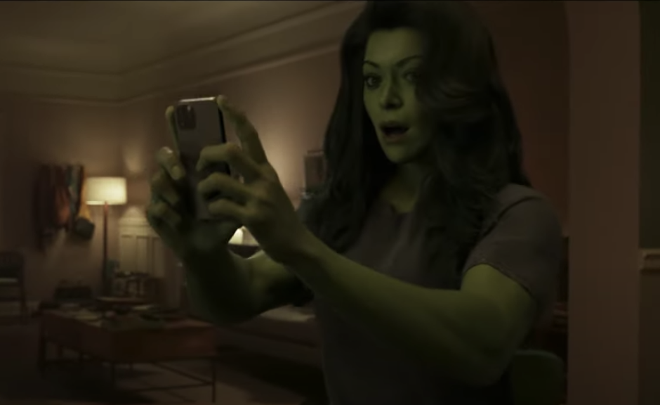 Tatiana Maslany as She-Hulk in "She-Hulk"