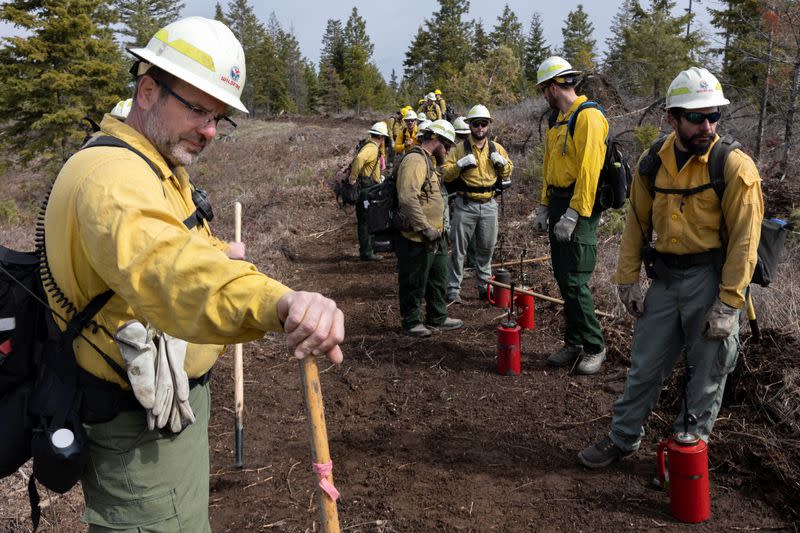 U.S. West Coast races to reduce wildfire risk ahead of summer