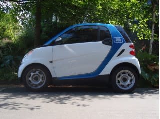 Car2Go Smart Fortwo, in Portland