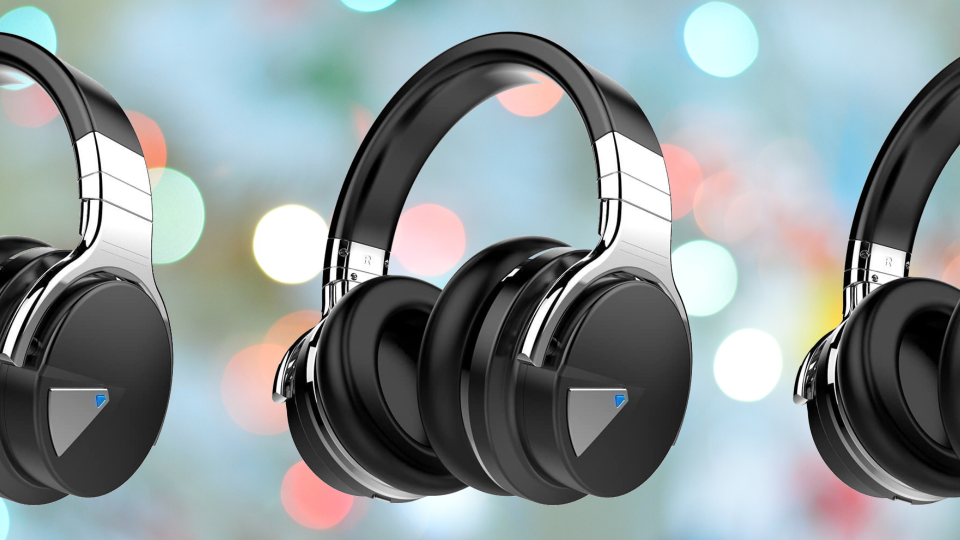 These shiny COWIN E7 Active Noise Cancelling Headphones are on sale for just $54. (Photo: COWIN)