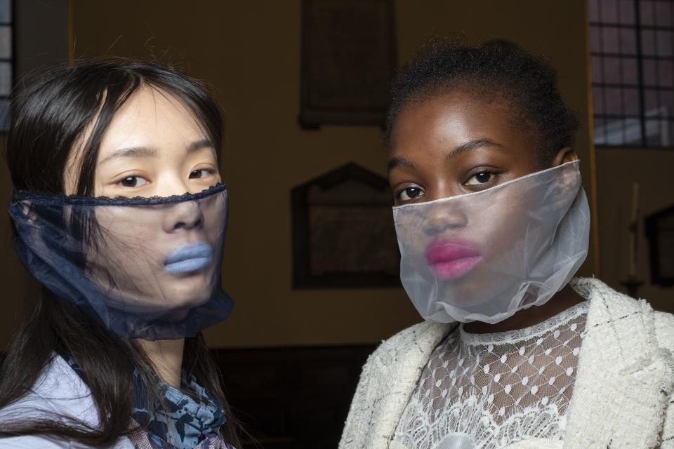 These Are The Chicest Face Coverings of London Fashion Week