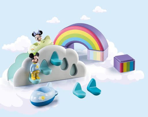 Save 73% on this Disney x Playmobil Mickey & Minnie's Cloud Home set.