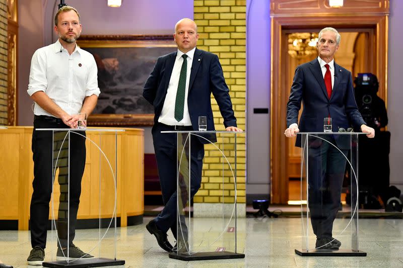 FILE PHOTO: 2021 Norwegian parliamentary election