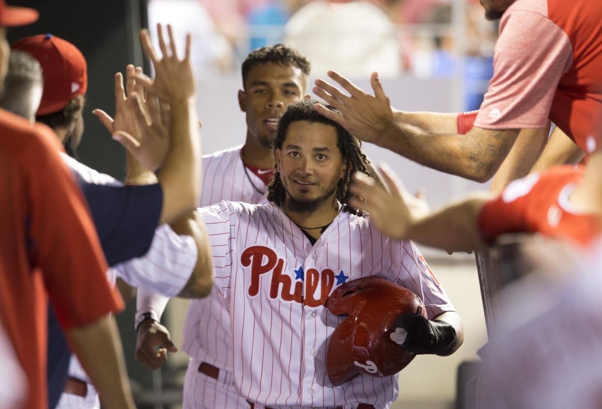 Freddy Galvis will join the Padres. (Photo by Mitchell Leff/Getty Images)