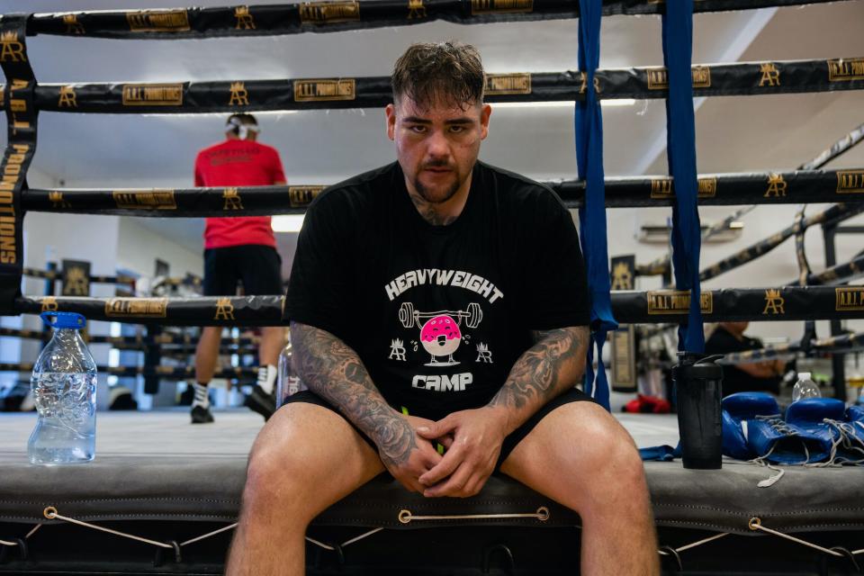 Andy Ruiz fight, boxing.