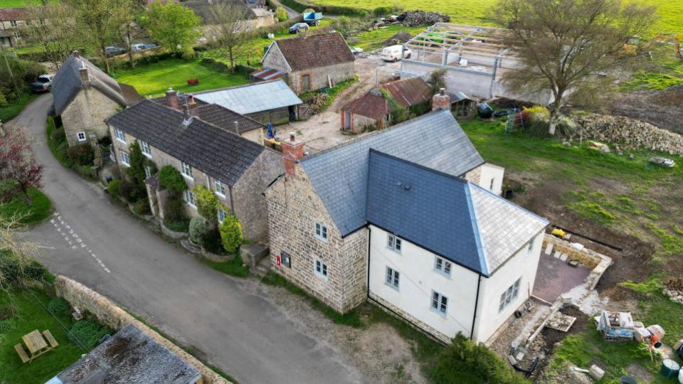 Dorset Echo: The 17th century cottage on South Poorton Farm near to Bridport