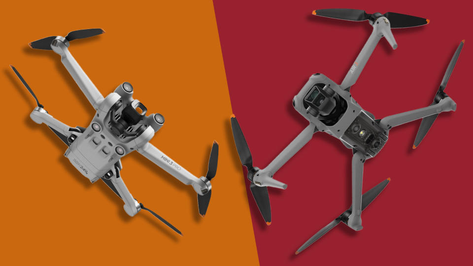 DJI Mini 3 Pro vs DJI Air 3