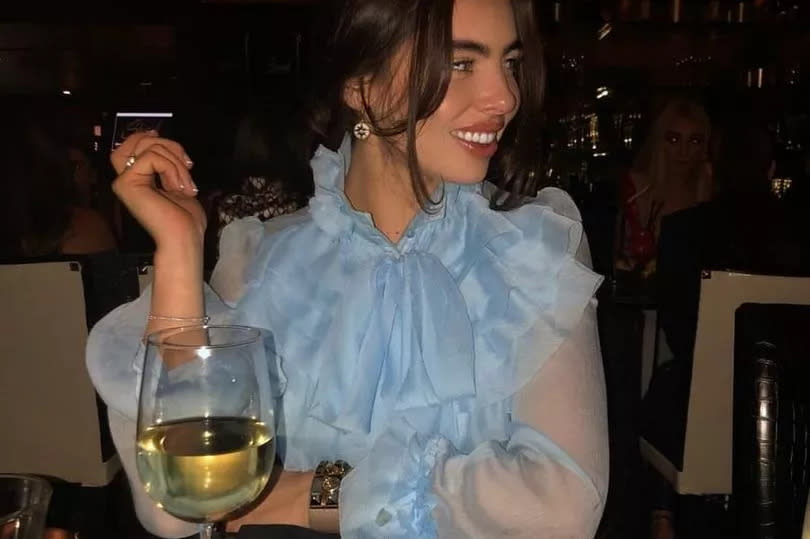 Francesca at Sheesh in February 2019 -Credit:Instagram: francesca_allen