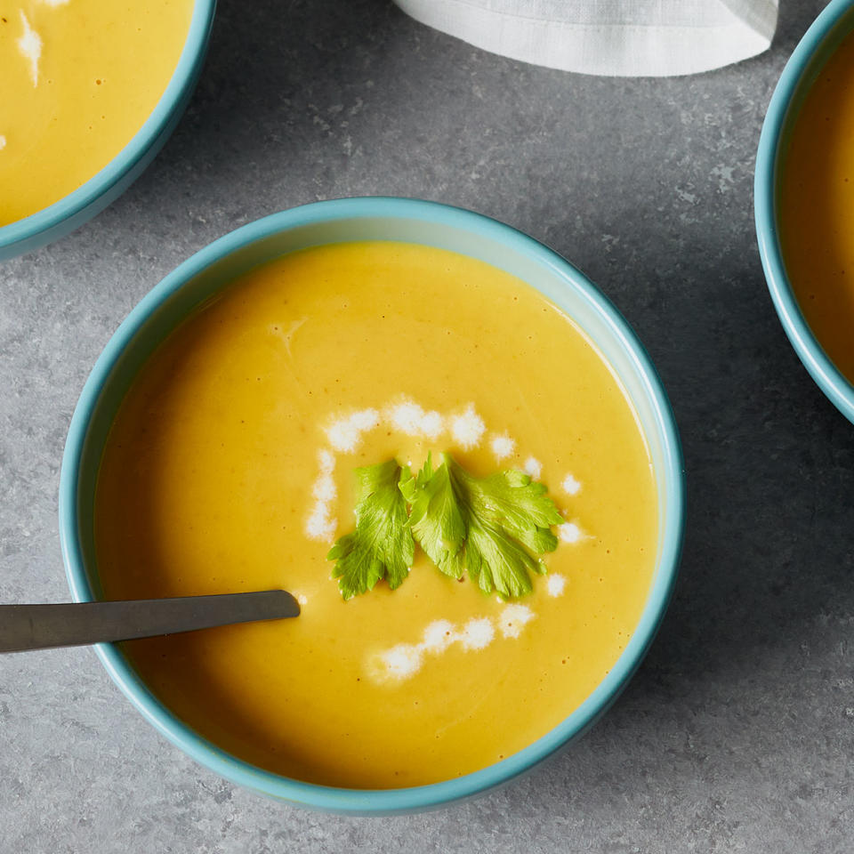 Creamy Potato-Carrot Soup