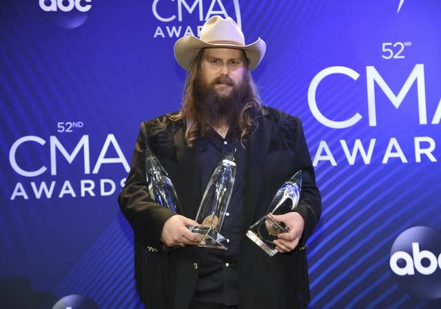 52nd Annual CMA Awards – Press Room