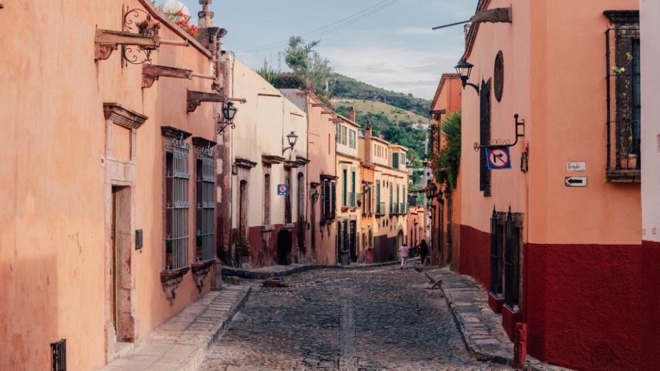 The charming streets of San Miguel de Allende