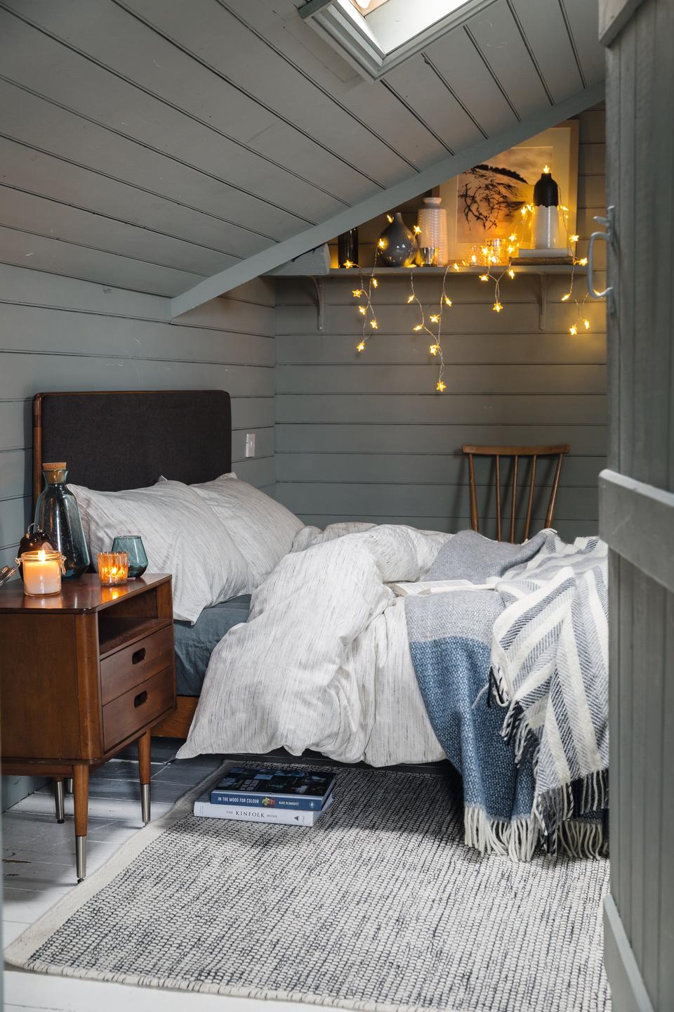 <p> And you just can&apos;t go wrong with bedroom fairy lights, can you? Perfect for adding ambiance to a bedroom you can literally string them up where ever to add a soft cozy glow.&#xA0; </p>
