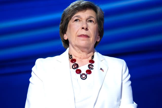 <p>Tom Williams/CQ-Roll Call, Inc via Getty</p> Randi Weingarten at the Democratic National Convention in Chicago on Aug. 22, 2024