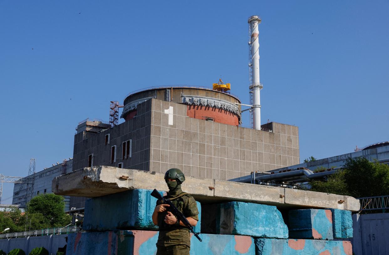 Zaporizhzhia power plant (REUTERS)