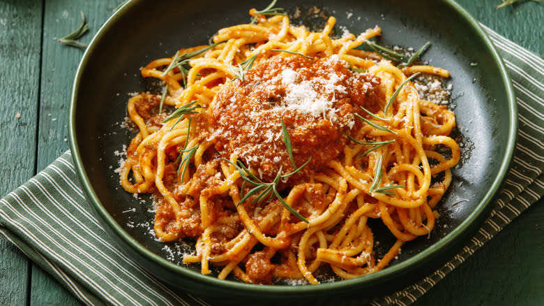 Spaghetti bolognese