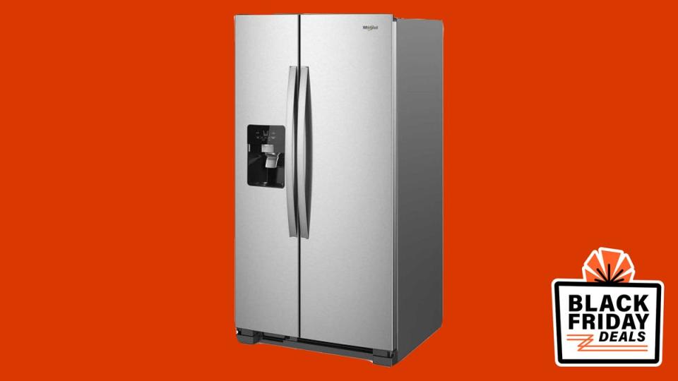 This Whirpool refrigerator is one of many powerful appliances on sale for Black Friday.
