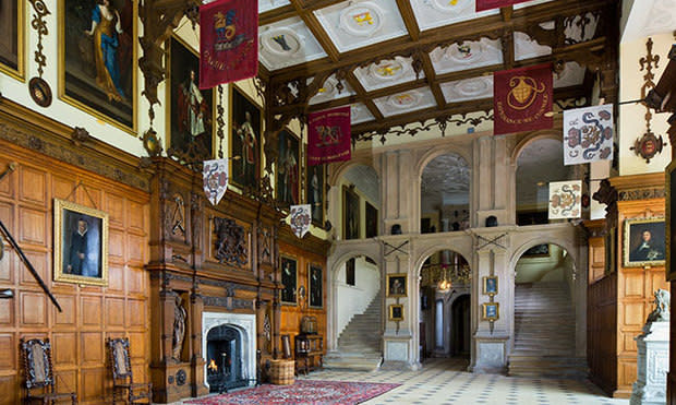 Inside Audley End House where The Crown is filmed