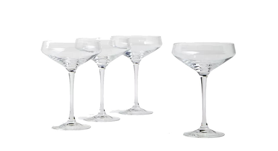 Drink Cocktail Coupe Glasses