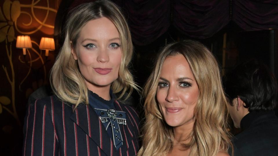 Laura Whitmore and Caroline Flack (David M. Benett/Getty Images for EE)