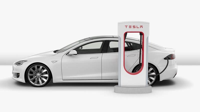 Tesla計畫在全球打造超過1,200個超級充電站，每個充電座在75分鐘內就能完全充電