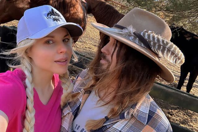 <p>Billy Ray Cyrus/Instagram</p> Firerose and Billy Ray Cyrus