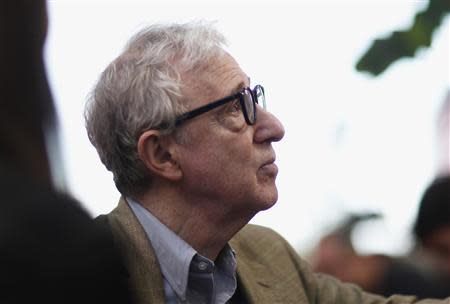 Director Woody Allen is interviewed at the premiere of "To Rome with Love" during the opening night of the Los Angeles Film Festival at the Regal Cinemas in Los Angeles, California in this June 14, 2012 file photo. REUTERS/Mario Anzuoni/Files