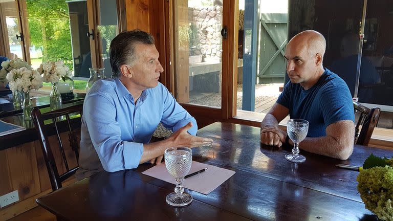 Mauricio Macri recibió a Rodríguez Larreta, Arcioni y Weretilneck en Villa La Angostura