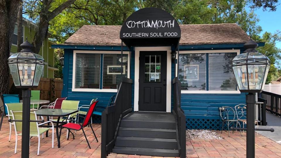 Chef David Shiplett opened Cottonmouth Southern Soul Kitchen at 1114 12th St. W., in Bradenton’s Village of the Arts in 2020.