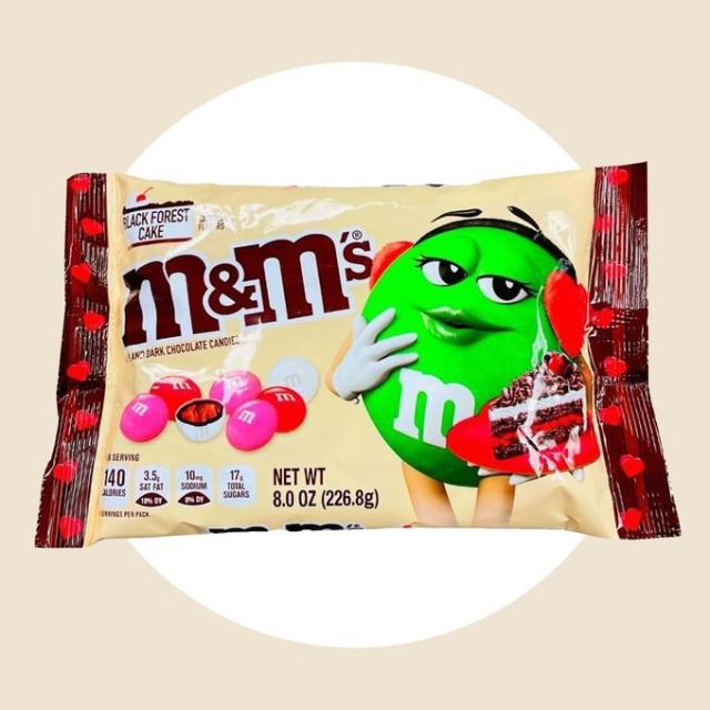 The New M&M's Black Forest Cake Candies Make Valentine's Day That